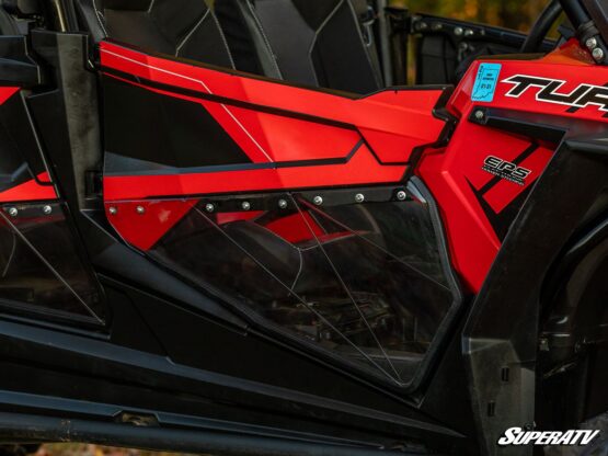SuperATV Clear Lower Doors Polycarbonate For 18-20 Polaris RZR S4 900 - Image 8