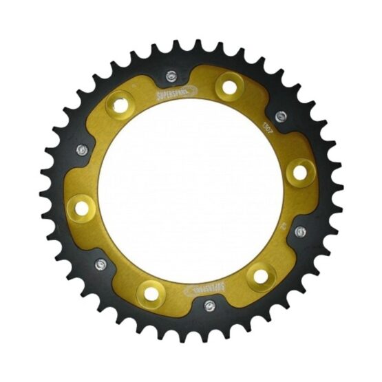 Supersprox Stealth Rear Sprocket 42T Gold Fits Honda CBR600