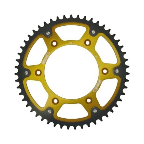 Supersprox Stealth Rear Sprocket 51T Gold 520 Chain For Honda CR CRF XR