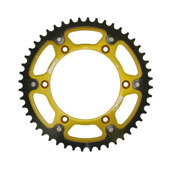 Supersprox Stealth 48T Gold Rear Sprocket 520 Chain Fits Yamaha YZ WR TTR