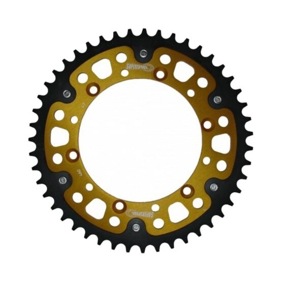 Supersprox Stealth Rear Sprocket 47T Gold 520 For Kawasaki KX KDX KLX - Image 2