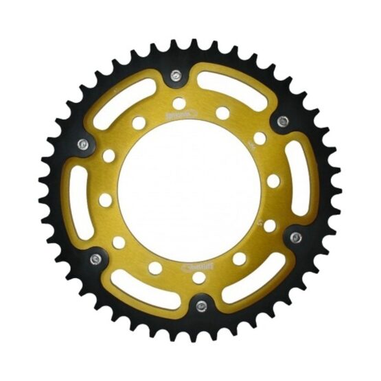 Supersprox Stealth Rear Sprocket 45T Gold 520 Chain Fits Kawasaki Yamaha