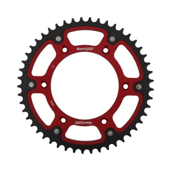 Supersprox Stealth Rear Sprocket 49T Red For Beta