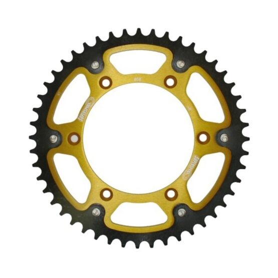 Supersprox Stealth Rear Sprocket 48T Gold 520 For Suzuki RM RMZ DR