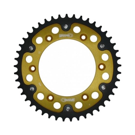 Supersprox Stealth Rear Sprocket 45T Gold 520 Chain Fits KTM Husqvarna