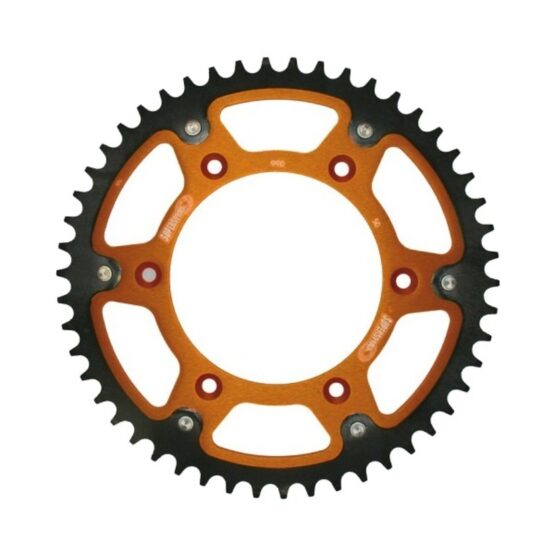 Supersprox Stealth Rear Sprocket 50T Orange 520 Fits KTM Husqvarna