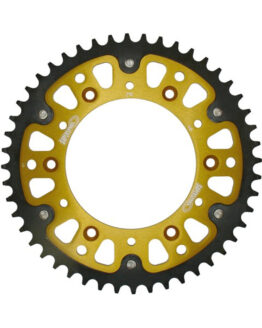 Supersprox Stealth Rear Sprocket 48T Gold 520 For Honda CR CRF XR