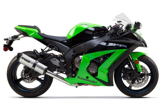 Black Series Hi-Mount M2 Titanium 3/4 Slip On Exhaust