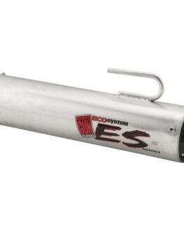 Big Gun ECO Series Slip-On Exhaust Silver Fits 09-14 Polaris Ranger 700 800