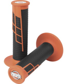 ProTaper Clamp-On Half Waffle Grip System Orange/Black