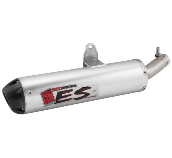 Big Gun ECO Series Slip-On Exhaust Silver Fits 99-14 Honda TRX400EX/X - Image 2