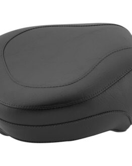 Vintage Wide Smooth Vinyl Pillion Pad