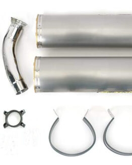 M2 Titanium Dual Slip On Exhaust