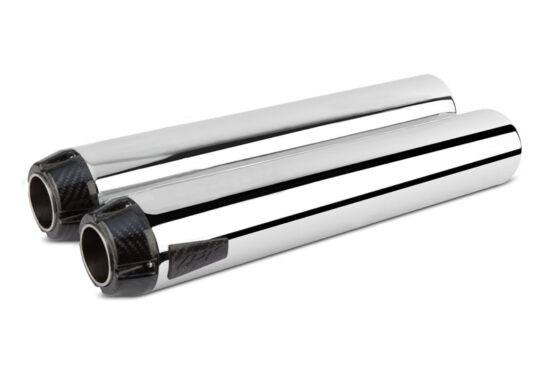 Comp-S Dual Chrome Slip On Exhaust