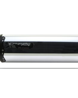 Black M2 Aluminum 3/4 Slip On Exhaust