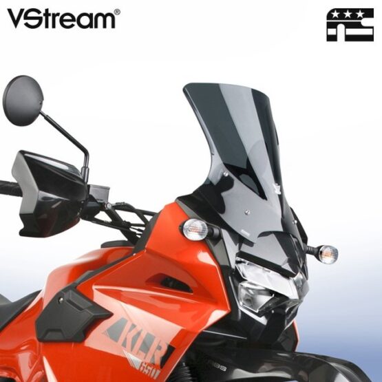 Dark Smoke VStream Low Windscreen