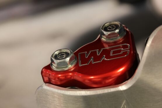 Red Rear Brake Reservoir Cap