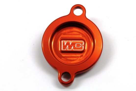 Orange Oil Filter Cover