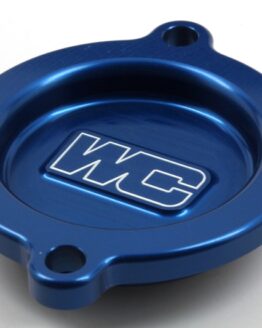 Blue Oil Filter Cover