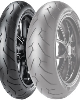 Pirelli Diablo Rosso II Front Tire 120/70ZR17 Radial 58W Blackwall