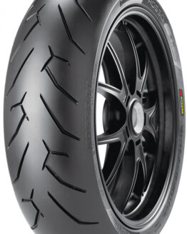 Pirelli Diablo Rosso II Rear Tire 190/50ZR17 73W Radial Blackwall