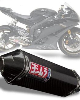 Yoshimura TRC Carbon Fiber Slip-On Exhaust Black Fits 06-18 Yamaha R6