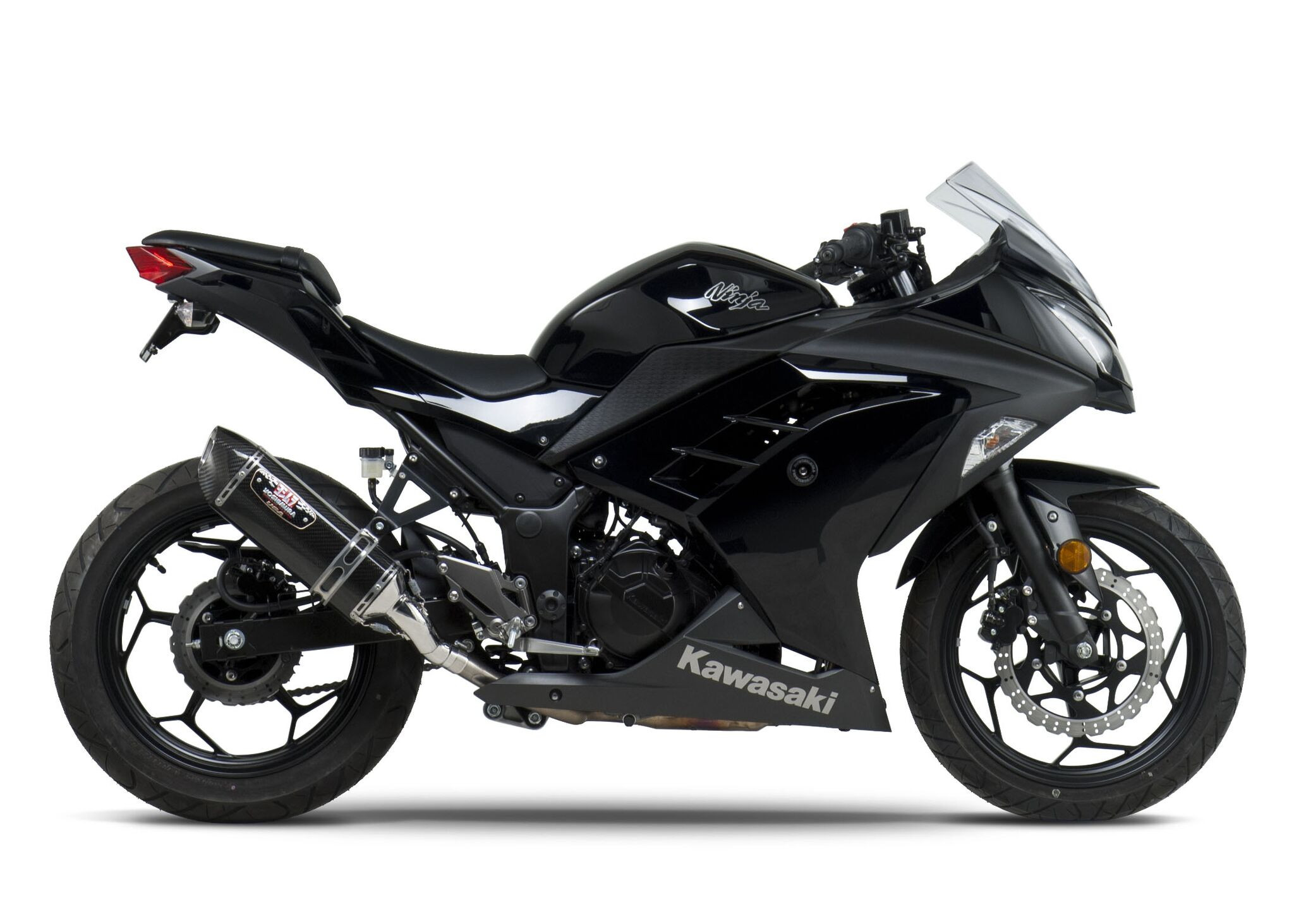 Street R77 Carbon Fiber Slip On Exhaust - Image 3