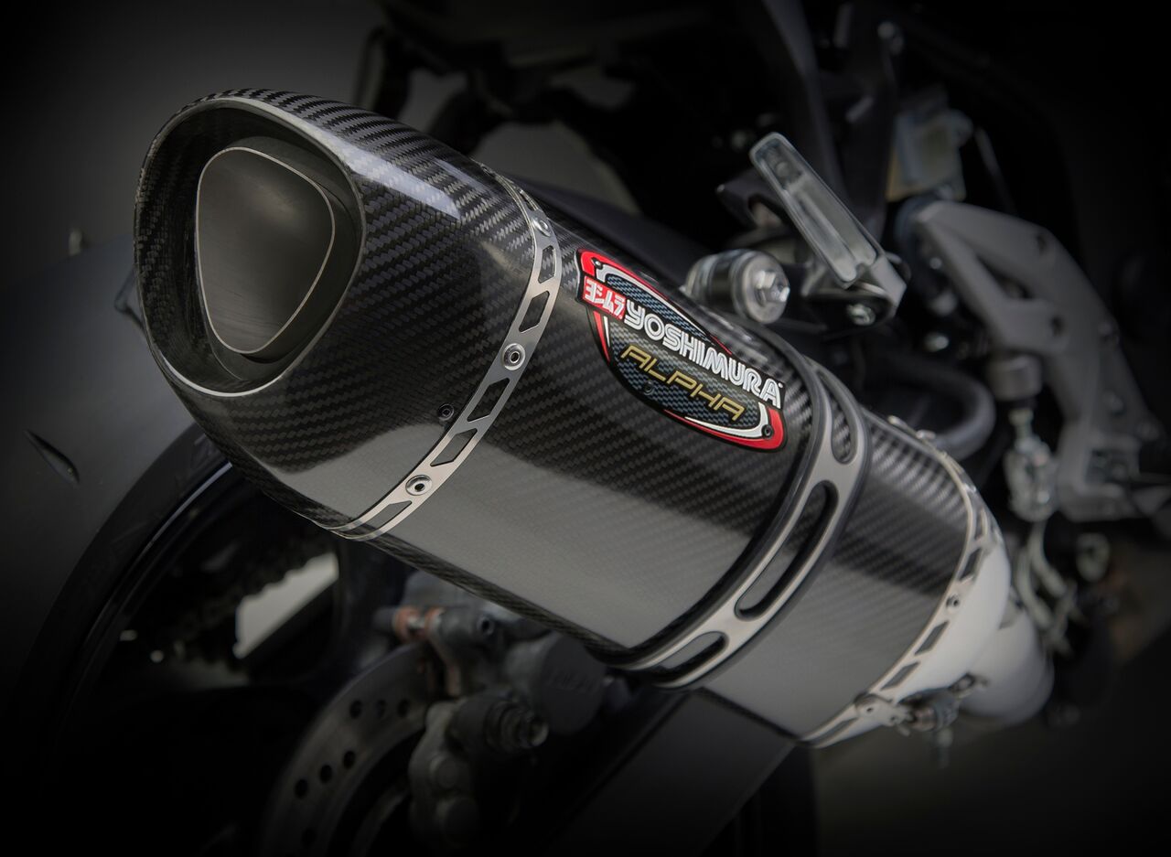 Signature Alpha Carbon Fiber Slip On Exhaust - Image 3