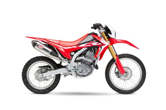 Yoshimura RS-4 Stainless Slip-On Exhaust Silver Fits 17+ CRF250L & Rally - Image 5