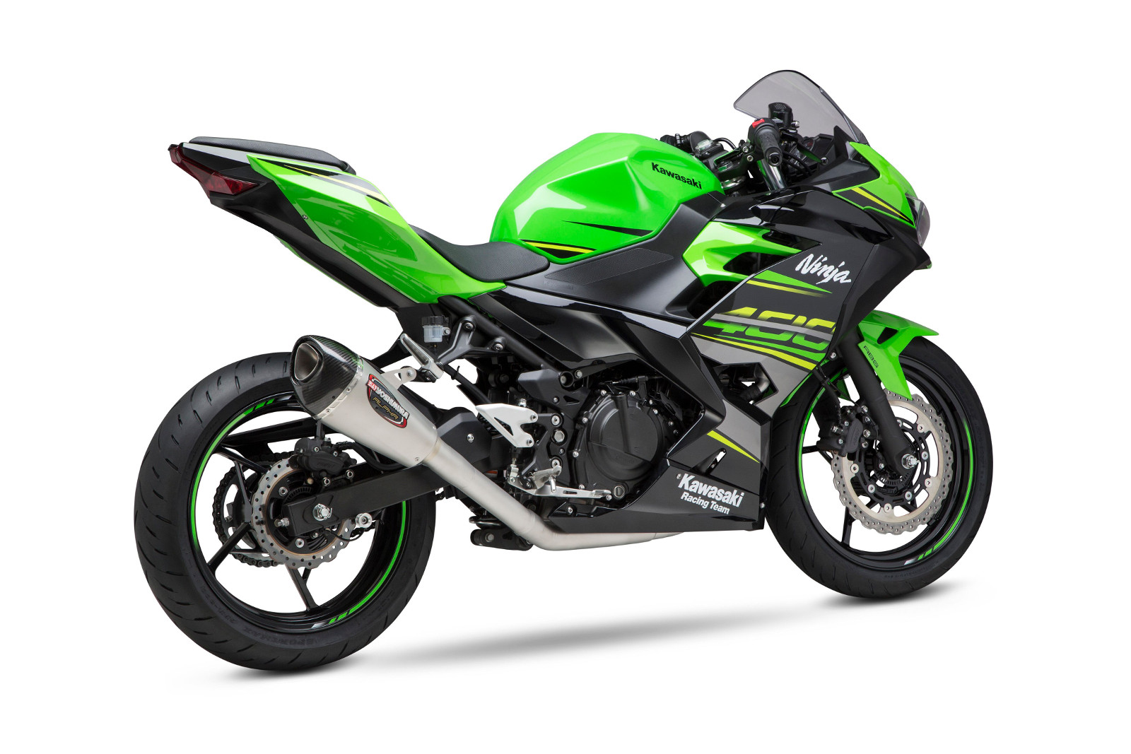 Yoshimura Alpha T Stainless Full Exhaust Fits Kawasaki Ninja 400 - Image 4