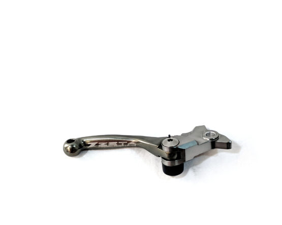 Zeta Pivot FP Forged Shorty Brake Lever Gray Fits 04-11 65/85/150 SX/XC - Image 2